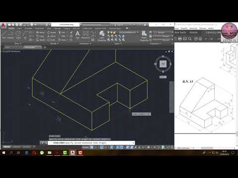 İZOMETRİK ÖRNEK ÇİZİMLER (AUTOCAD) R.N.13