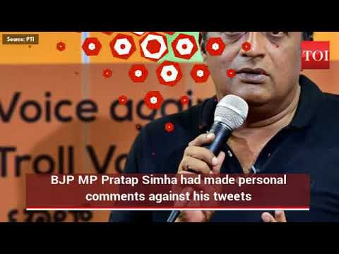 Actor Prakash Rai Sends Legal Notice To Bjp Mp Pratap Simha Actor Prakash Rai Sends Legal Notice To Bjp Mp Pratap Simha