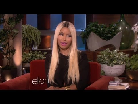 NICKI MINAJ TALKS MILEY CYRUS TWERKING ON ELLEN SHOW