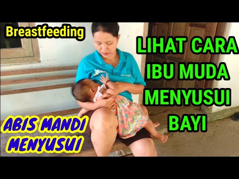 Ibu Muda Menyusui Bayi Terbaru 2022 Cantik Indonesia - Breastfeeding