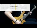 The Ramones - I Wanna Be Sedated (Bass Cover) (Play Along Tabs In Video)