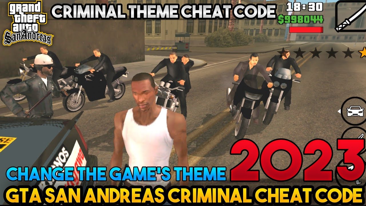 How to Enter Cheat Codes In GTA San Andreas Android Easy Way 2023