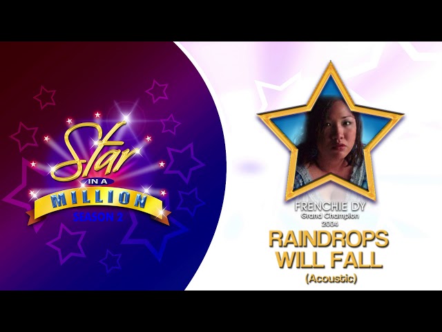DJ Coki - Frenchie Dy - Raindrops Will Fall Acoustic (Audio) 🎵 | Star In A Million Season 2