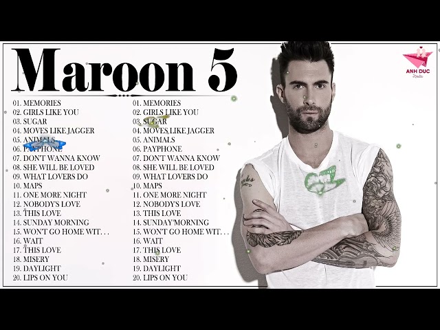 lagu maroon 5 full album tanpa iklan Maroon 5 full album terbaik maroon 5 full album 2022 class=