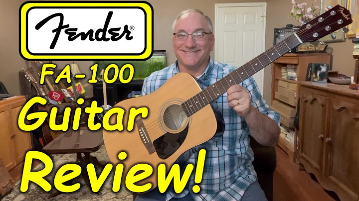 Fender fa 100 review ultimate guitar năm 2024
