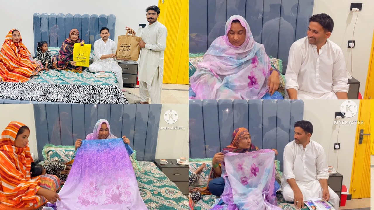 Grand Gifts Ali Veer Aor Aapi Humera Keliye 🎁🎁🎁