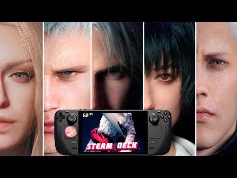 Я СМОГ ЗАПУСТИТЬ ВЕСЬ DEVIL MAY CRY НА STEAM DECK | ALL DEVIL MAY CRY ON STEAM DECK 😮#steamdeck #dmc