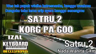 Jardut ! Satru 2 Karaoke Korg Pa 600 ( Sampling Glerr Keyboard PA 300/600/700/900 )