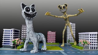 😱 Making ZOONOMALY NEW MONSTER : SMILE CAT vs BEAR Monster with polymer clay by CLAY 1001 34,334 views 1 month ago 8 minutes, 34 seconds