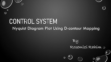 Control System: Nyquist diagram plot using D-Contour mapping