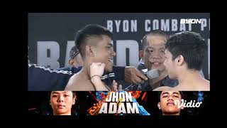 Byon Combat Showbiz 3 - WEIGHT-IN /JHON VS ADAM /22 JUNI 2024 | TENNIS INDOOR SENAYAN