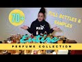 MY ENTIRE PERFUME COLLECTION | 70+ BOTTLES AND SAMPLES |