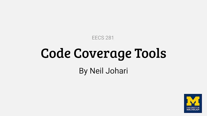 Code Coverage with Gcov and LCOV