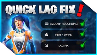 BGMI Lag Fix 2026 🔥 | FPS Boost Settings + Smooth Gameplay Settings