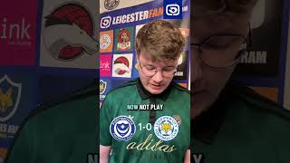 Portsmouth 1-0 Leicester
