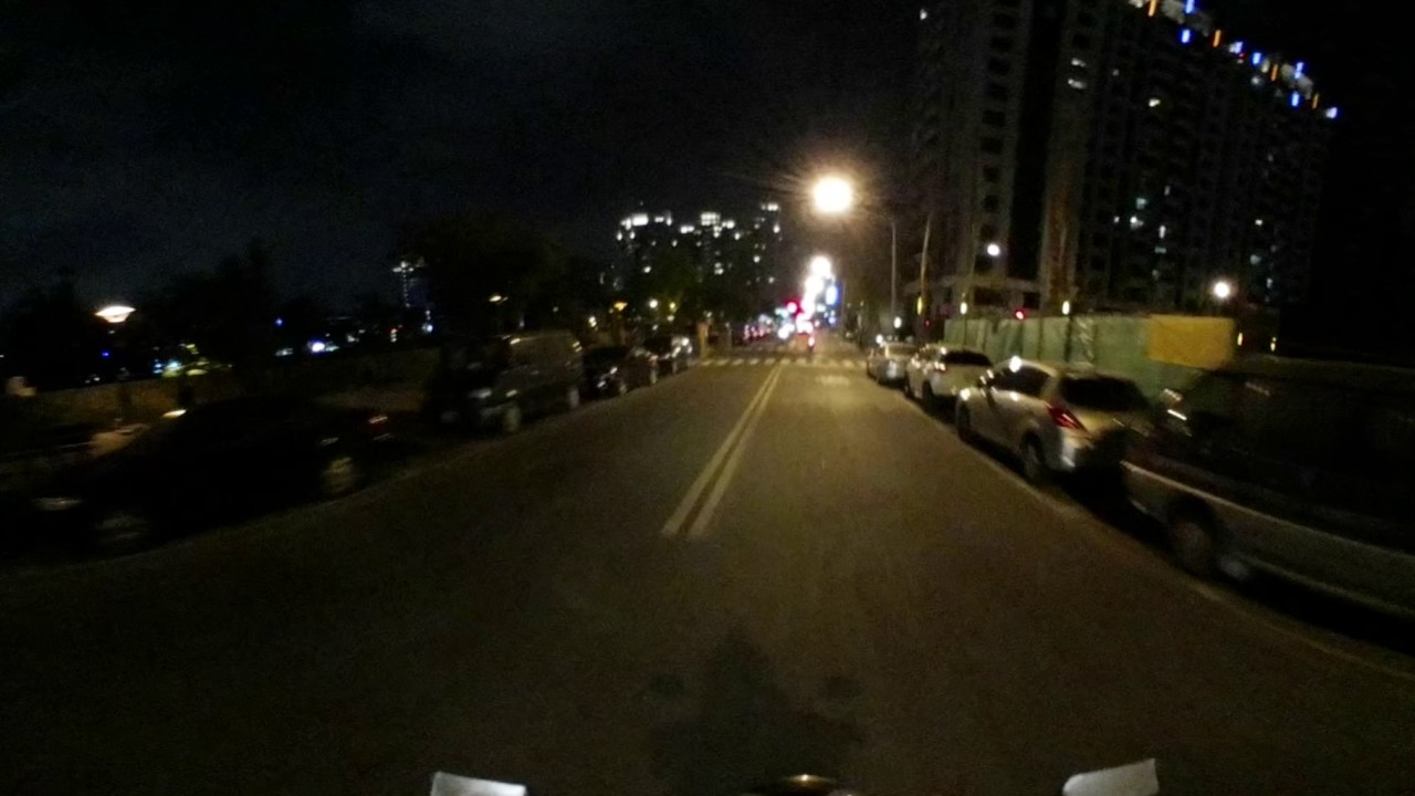 Samsung Gear 360 (2017) Dynamic Night Ride Test