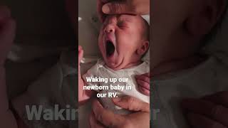 Waking Up Newborn #baby