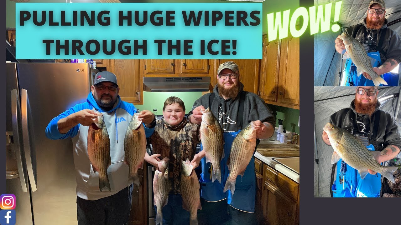 Ice Fishing BIG First Ice Crappies With NEW LURE! 