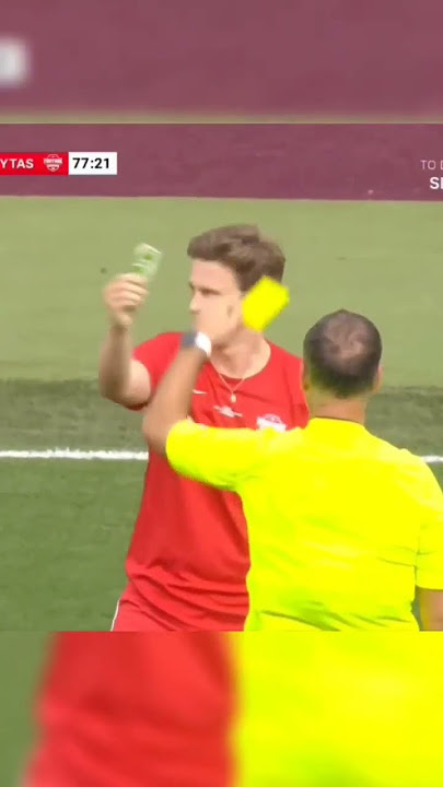 3 moment pemain vs wasit yang terjadi dalam sepakbola digalaxi ini #football #sepakbola #shorts