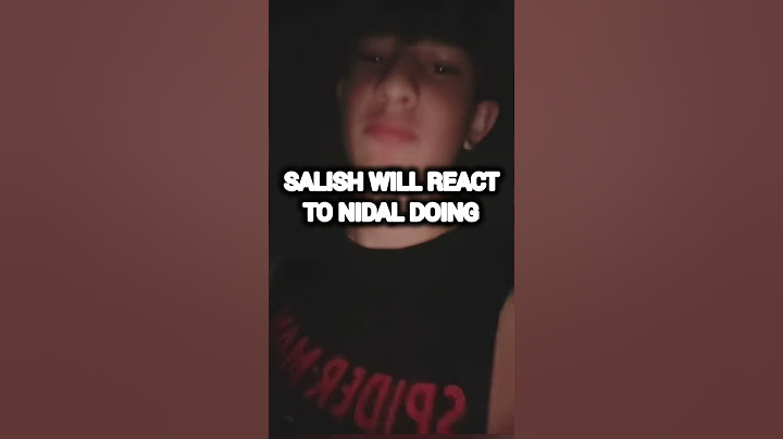 Nidal Wonder does the Baba trend (imagine Salish Matter reaction) 🥺🥰 #shorts #nalish #trend #dance