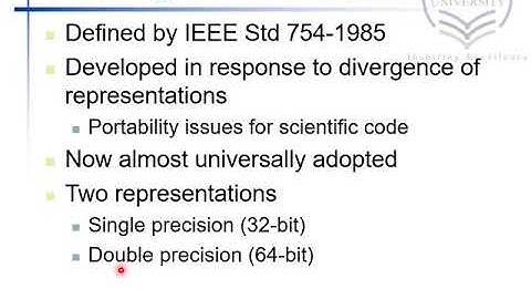 Arithmetic For Computers