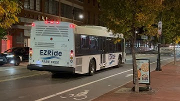 EZ Ride #2734 Shuttle Bus in Cambridge 