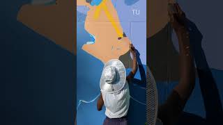 Siblings team up to paint the latest mural for Empire State Trail