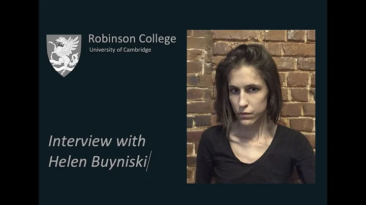 Helen Buyniski interview for Robinson College, Cambridge