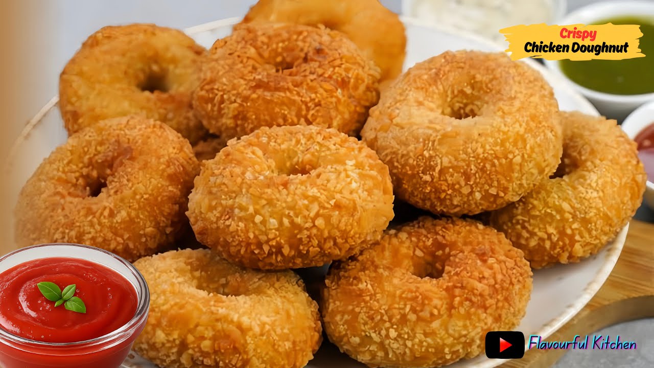 Chicken Doughnut Freeze and Store | চিকেন ডোনাট একবার তৈরি করে দীর্ঘদিন সংরক্ষণ করুন। #chickendonut