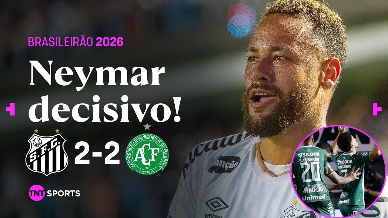 Santos 2–2 Chapecoense full highlights