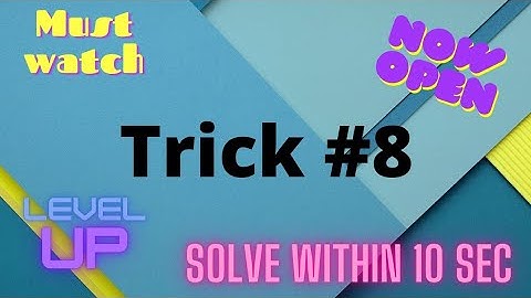 Best trick😎|Kcet|Comedk|Short cut method|Guaranteed marks💪