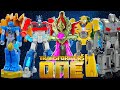 Huge transformers one reveals quintesson deluxe class optimus prime  bumblebee airachnid  more