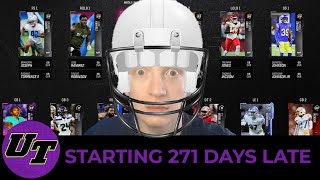 STARTING Madden 24 Ultimate Team 271 DAYS LATE!!!!! Can I get a win with a low overall team!
