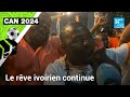 CAN 2024 : les supporters ivoiriens fêtent leur qualification en quart de finale • FRANCE 24