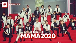 NCT 2020 - MAMA ( ALL PERFORMANCE ) // LINE DISTRIBUTION // FROM HOME,TURN BACK TIME,RIDIN,KICK IT