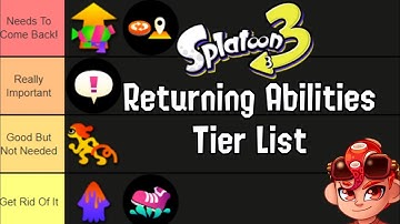 Which ABILITIES Should RETURN For Splatoon 3?
