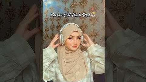 Korean Lookkkk Hijab Style For Girls [ Full Tutorial By Areeba_Tahir_ ] #hijab #hijabtutorial #fyp