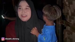 ikram heboh ketakutan masuk di rumah hantu & tong setan di pasar malam