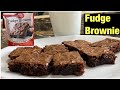 How To Make Betty Crocker Fudge Brownie/ Betty Crocker Fudge Brownie Mix Review/ Kids Snacks