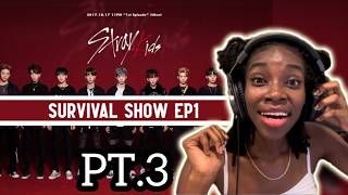 STRAY KIDS REACTION | Survival Show Episode 1 (pt3)