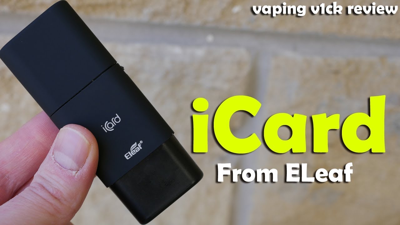 ELeaf iCard AIO Starter Kit - Quick Look