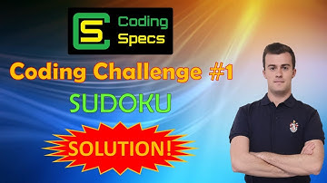 Coding Challenge #1 - Sudoku Puzzle Solver - SOLUTION