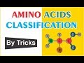 AMINO ACIDS CLASSIFICATION BY TRICKS | GPAT - 2020 | NIPER | RAILWAY PHARMACIST EXAM