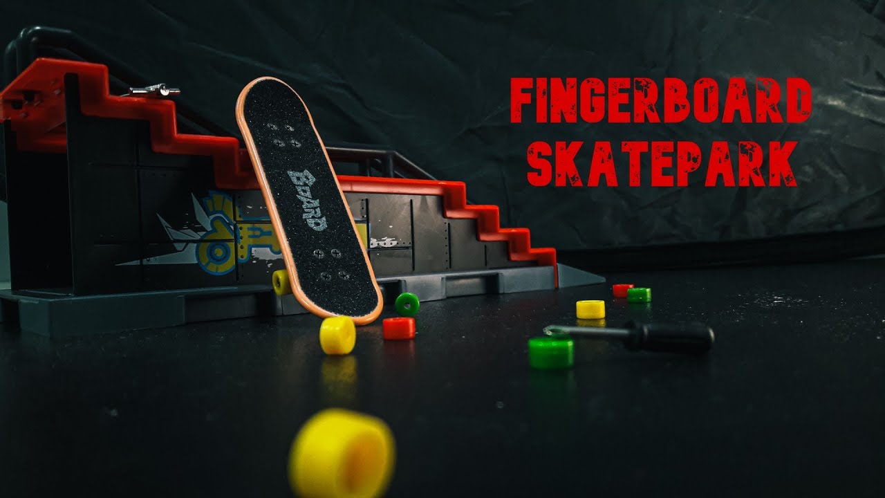 Fingerboard skatepark OPENING!! YouTube