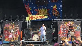 Neck Deep - "Gold Steps" (Live) Riot Fest Chicago, IL 9/16/2016