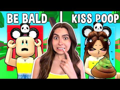 ROBLOX WOULD YOU RATHER BUT IT ACTUALLY HAPPENS..