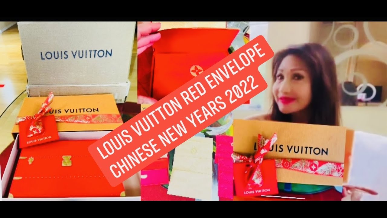 louis vuitton red envelope 2022