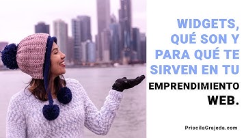 Qué es un widget de WordPress y para que sirve