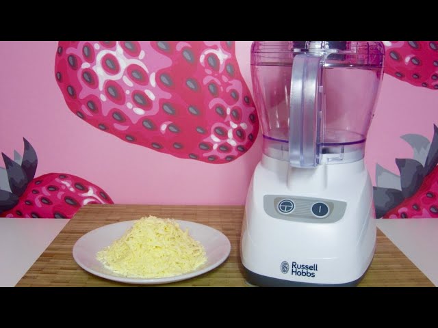 How to grate cheese in food processor / Reel Food Channel 