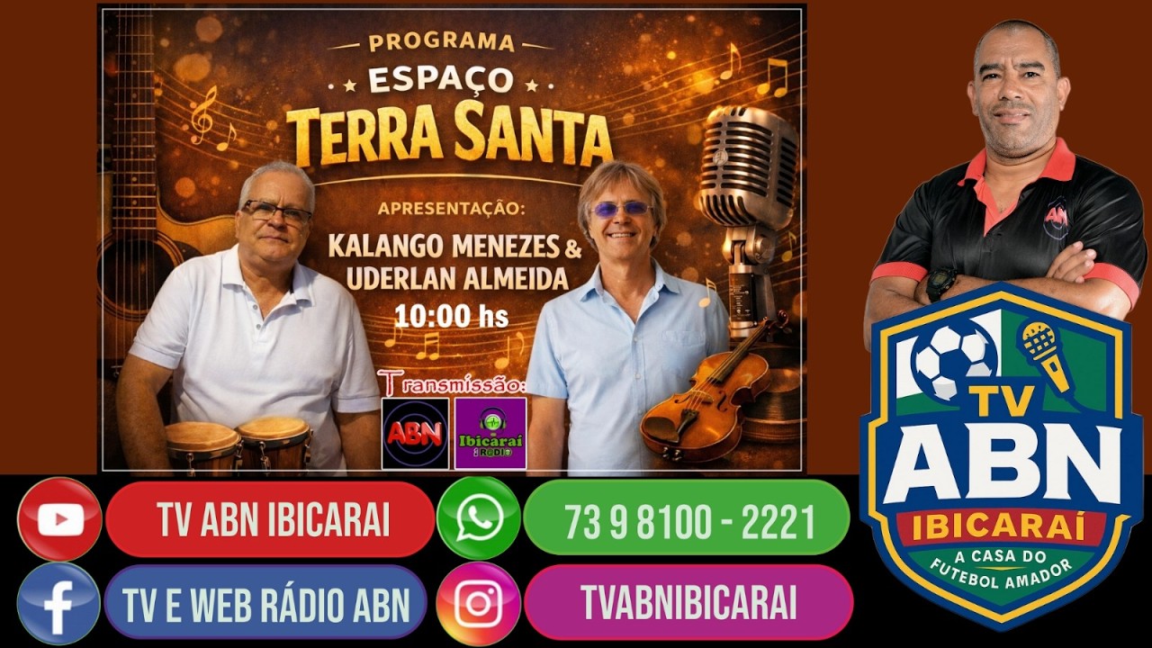 [ 🔥AO VIVO 🔥] PROGRAMA ESPAÇO TERRA SANTA   -  28-02-26  | ATVDEIBICARAÍ - 2026
